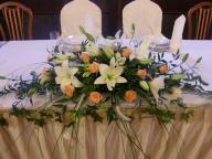 Dekoracje kwiatowe na wesele